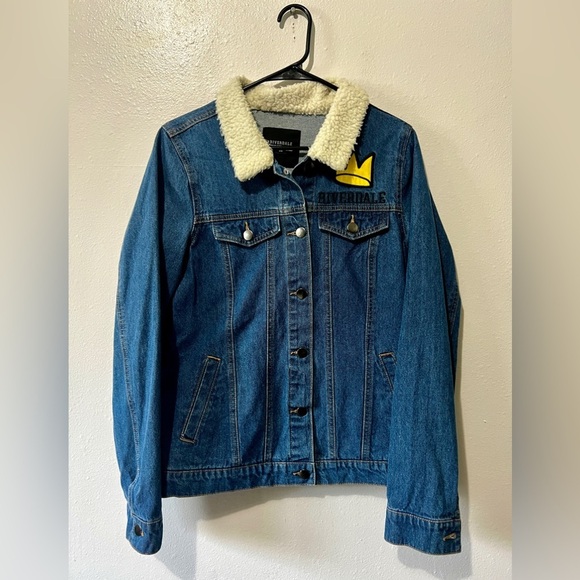 Riverdale 'Jughead Jones Waz Here' Sherpa Denim Jean Jacket - Medium - Picture 4 of 9